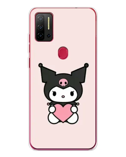 Чехол для Ulefone Note 11P с картинкой «Kuromi и сердце» Чехол для Ulefone Note 11P с картинкой «Kuromi и сердце»