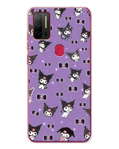 Чехол для Ulefone Note 11P с картинкой «Kuromi — паттерн» Чехол для Ulefone Note 11P с картинкой «Kuromi — паттерн»
