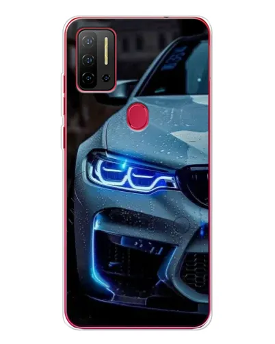 Чехол для Ulefone Note 11P с картинкой «Взгляд BMW с синими фарами» Чехол для Ulefone Note 11P с картинкой «Взгляд BMW с синими фарами»