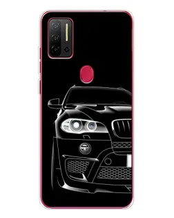 Чехол для Ulefone Note 11P с картинкой «Темный силуэт BMW»
