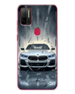 Чехол для Ulefone Note 11P с картинкой «BMW в свете фар»