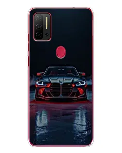 Чехол для Ulefone Note 11P с картинкой «BMW на мокрой дороге»