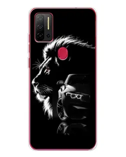 Чехол для Ulefone Note 11P с картинкой «BMW и лев»