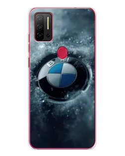 Чехол для Ulefone Note 11P с картинкой «Логотип BMW — лед»