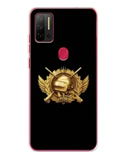 Чохол для Ulefone Note 11P з картинкою «PUBG — помаранчевий градієнт»