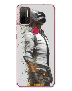 Чохол для Ulefone Note 11P з картинкою «PUBG — боєць у пилу»