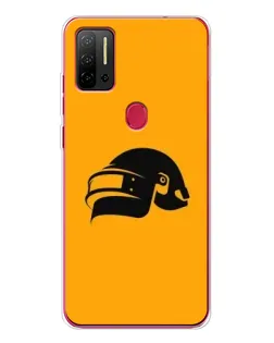 Чохол для Ulefone Note 11P з картинкою «PUBG — золотий шолом»