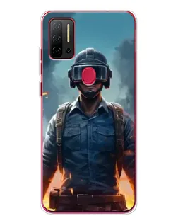 Чохол для Ulefone Note 11P з картинкою «PUBG — реалістичний герой»