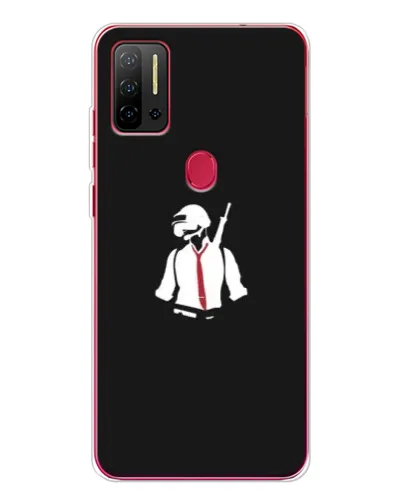Чохол для Ulefone Note 11P з картинкою «PUBG — силует воїна» Чохол для Ulefone Note 11P з картинкою «PUBG — силует воїна»