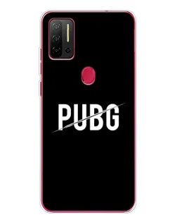 Чохол для Ulefone Note 11P з картинкою «PUBG — білий логотип»