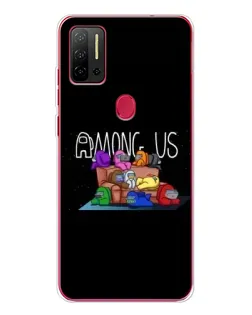 Чехол для Ulefone Note 11P с картинкой «Логотип Among Us» Чехол для Ulefone Note 11P с картинкой «Логотип Among Us»