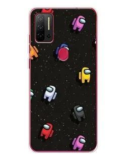 Чохол для Ulefone Note 11P з картинкою «Космічний патерн Among Us»
