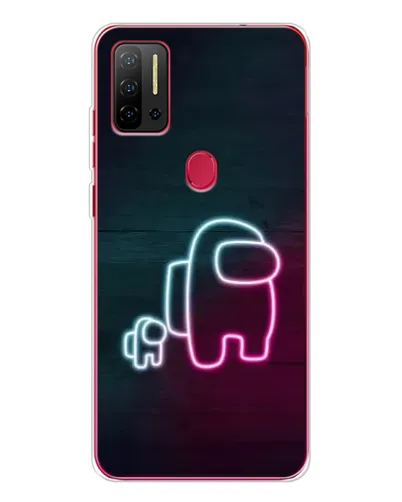 Чохол для Ulefone Note 11P з картинкою «Among Us неон-арт» Чохол для Ulefone Note 11P з картинкою «Among Us неон-арт»