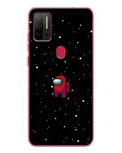 Чохол для Ulefone Note 11P з картинкою «Червоний Among Us»