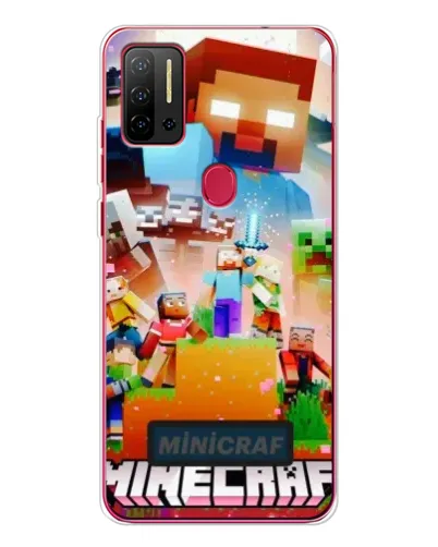 Чохол для Ulefone Note 11P з картинкою «Minecraft герої гри» Чохол для Ulefone Note 11P з картинкою «Minecraft герої гри»