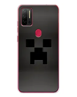 Чохол для Ulefone Note 11P з картинкою «Чорний кріпер градієнт»