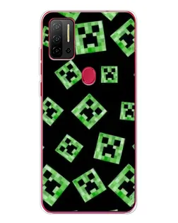 Чохол для Ulefone Note 11P з картинкою «Паттерн з кріперами»