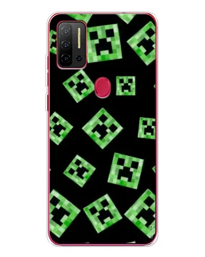 Чохол для Ulefone Note 11P з картинкою «Паттерн з кріперами» Чохол для Ulefone Note 11P з картинкою «Паттерн з кріперами»