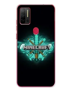 Чохол для Ulefone Note 11P з картинкою «Minecraft Diamond лого»
