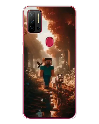 Чохол для Ulefone Note 11P з картинкою «Стів у лісі» Чохол для Ulefone Note 11P з картинкою «Стів у лісі»