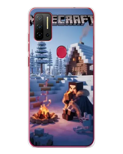 Чохол для Ulefone Note 11P з картинкою «Зимовий Minecraft» Чохол для Ulefone Note 11P з картинкою «Зимовий Minecraft»