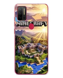 Чохол для Ulefone Note 11P з картинкою «Minecraft панорама»