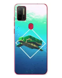 Чохол для Ulefone Note 11P з картинкою «Черепаха Minecraft»