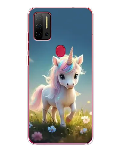 Чохол для Ulefone Note 11P з картинкою «Єдиноріг на галявині»
