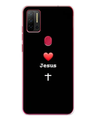 Чехол для Ulefone Note 11P с картинкой «Сердце - Jesus» Чехол для Ulefone Note 11P с картинкой «Сердце - Jesus»