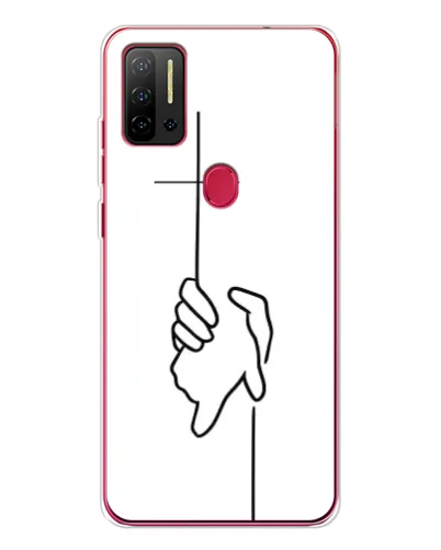 Чехол для Ulefone Note 11P с картинкой «Рука держит» Чехол для Ulefone Note 11P с картинкой «Рука держит»
