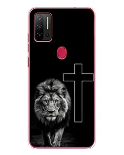 Чехол для Ulefone Note 11P с картинкой «Лев и Крест»
