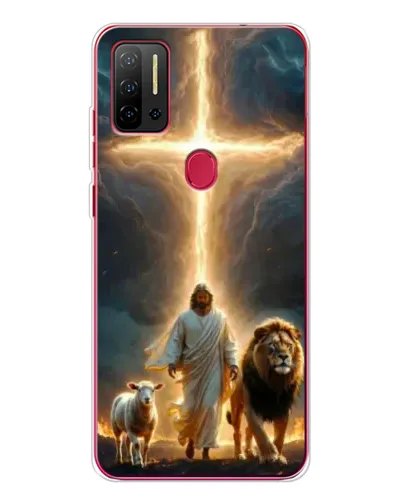 Чехол для Ulefone Note 11P с картинкой «Лев Иуды и Свет» Чехол для Ulefone Note 11P с картинкой «Лев Иуды и Свет»