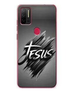 Чехол для Ulefone Note 11P с картинкой «Надпись Jesus Graffiti»
