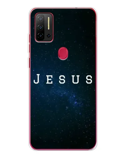 Чехол для Ulefone Note 11P с картинкой «Звездное небо Jesus» Чехол для Ulefone Note 11P с картинкой «Звездное небо Jesus»