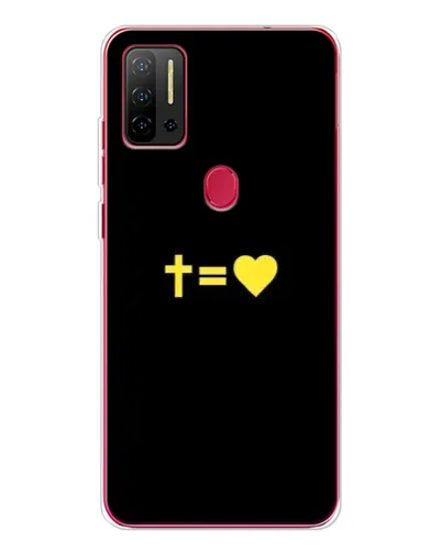 Чехол для Ulefone Note 11P с картинкой «Сердце и Крест» Чехол для Ulefone Note 11P с картинкой «Сердце и Крест»