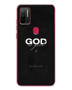 Чехол для Ulefone Note 11P с картинкой «GOD — Бог над всем»