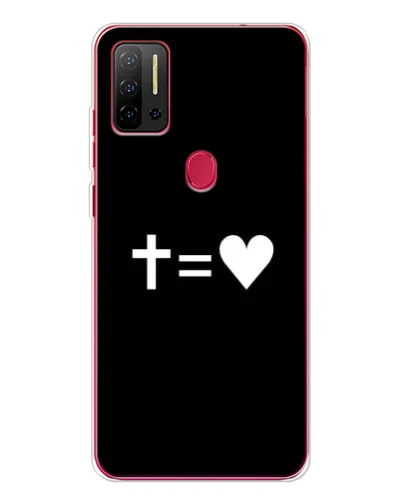 Чехол для Ulefone Note 11P с картинкой «Крест и Сердце» Чехол для Ulefone Note 11P с картинкой «Крест и Сердце»