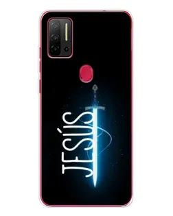 Чехол для Ulefone Note 11P с картинкой «Меч Духа Jesus»