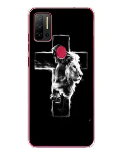 Чехол для Ulefone Note 11P с картинкой «Сияющий крест Jesus»