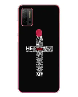 Чехол для Ulefone Note 11P с картинкой «Текстовый крест»