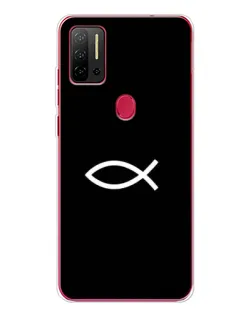 Чехол для Ulefone Note 11P с картинкой «Символ рыбы Jesus»