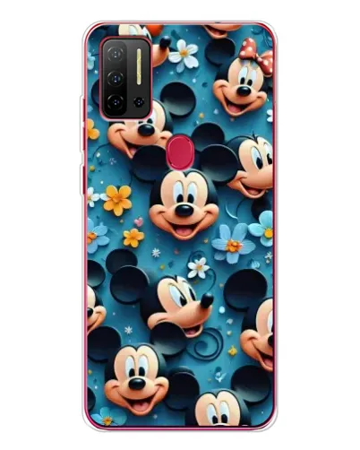 Чохол для Ulefone Note 11P з картинкою «Паттерн Міккі та Мінні» Чохол для Ulefone Note 11P з картинкою «Паттерн Міккі та Мінні»