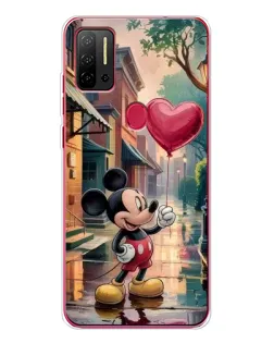 Чехол для Ulefone Note 11P с картинкой «Микки и шарик-сердце» Чехол для Ulefone Note 11P с картинкой «Микки и шарик-сердце»