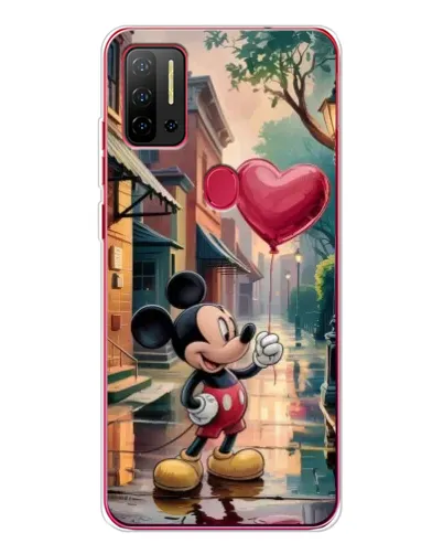 Чохол для Ulefone Note 11P з картинкою «Міккі та кулька-серце» Чохол для Ulefone Note 11P з картинкою «Міккі та кулька-серце»