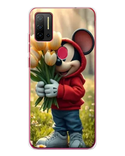 Чохол для Ulefone Note 11P з картинкою «Міккі з тюльпанами» Чохол для Ulefone Note 11P з картинкою «Міккі з тюльпанами»