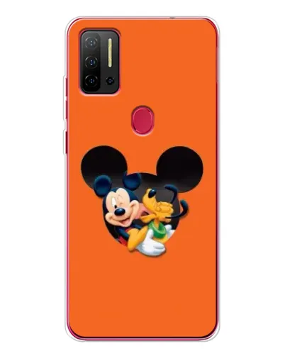 Чохол для Ulefone Note 11P з картинкою «Серце Міккі Мінні»