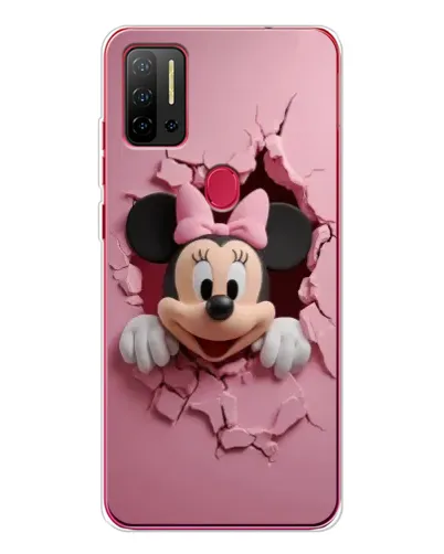 Чохол для Ulefone Note 11P з картинкою «Мінні крізь стіну» Чохол для Ulefone Note 11P з картинкою «Мінні крізь стіну»