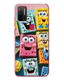 Чехол для Ulefone Note 11P с картинкой «Цветные губки» Чехол для Ulefone Note 11P с картинкой «Цветные губки»