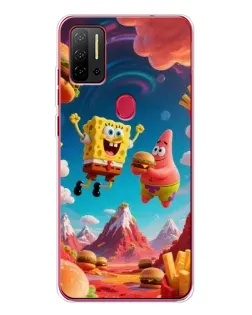 Чехол для Ulefone Note 11P с картинкой «Космический фастфуд» Чехол для Ulefone Note 11P с картинкой «Космический фастфуд»