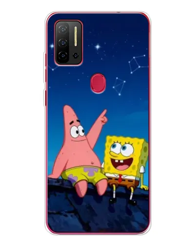 Чохол для Ulefone Note 11P з картинкою «Губка Боб та Патрік вночі» Чохол для Ulefone Note 11P з картинкою «Губка Боб та Патрік вночі»